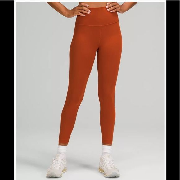lululemon athletica Orange Leggings - Picture 2 of 6